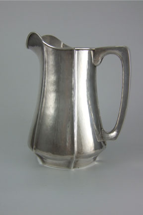 1912-1916 Kalo Pitcher in the Arts and Crafts Style, Sterling Silver