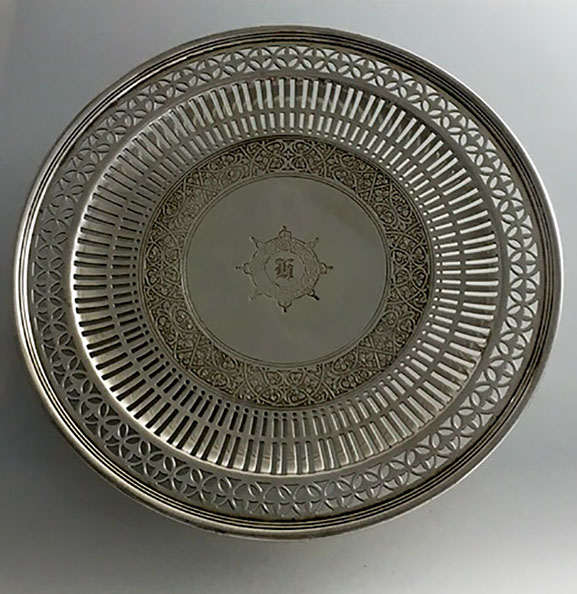 sterling silver Tiffany pieced design         circa 1909